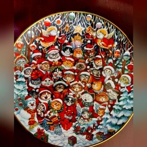 Santa Claws by Bill Bell 🔔 Limited Edition plate